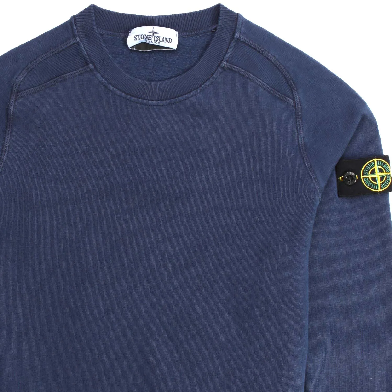 Stone Island Indigo Blue Sweatshirt For Boy