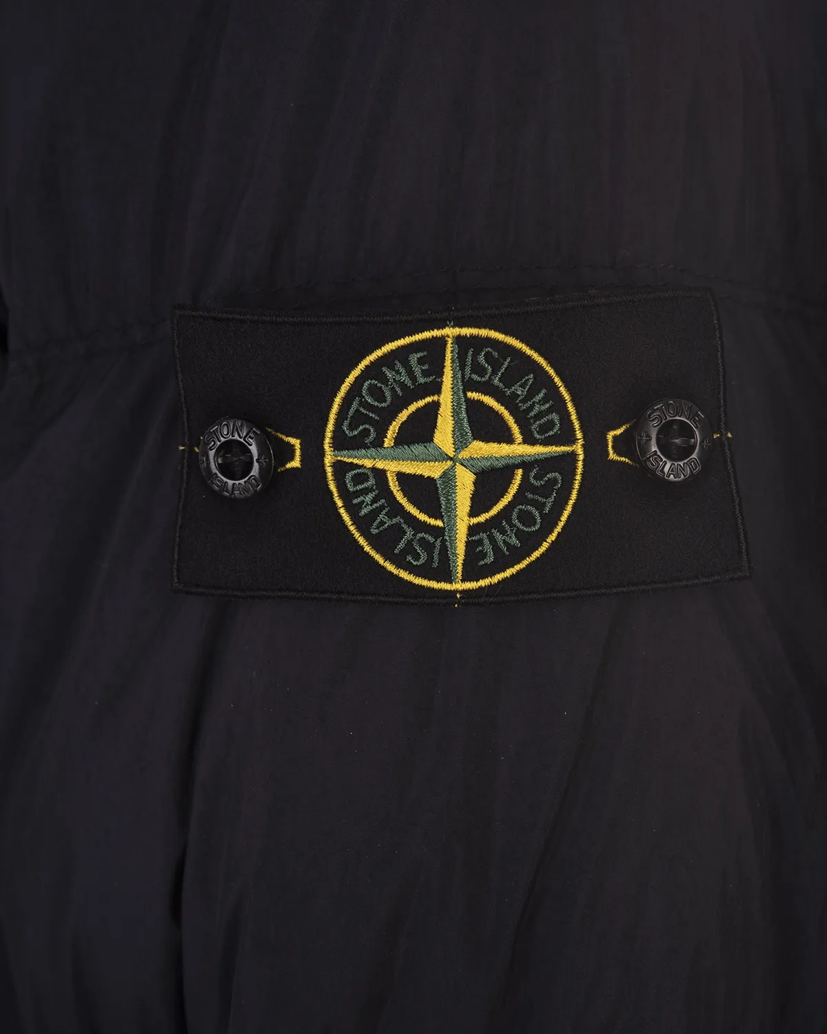 STONE ISLAND Navy Blue Jacket In CRINKLE REPS R-NY