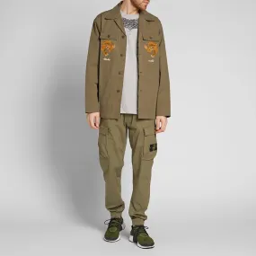 Stone Island Parachute Cotton Cargo PantMilitary Olive