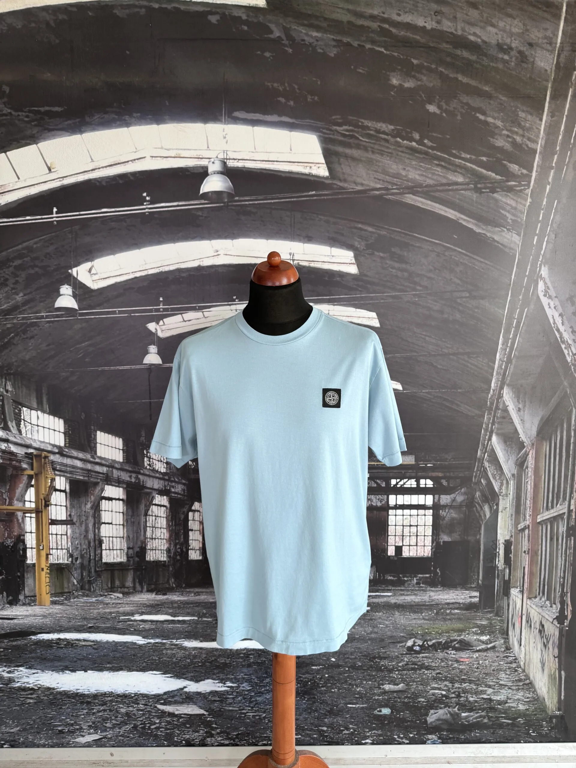 STONE ISLAND PATCH T SHIRT