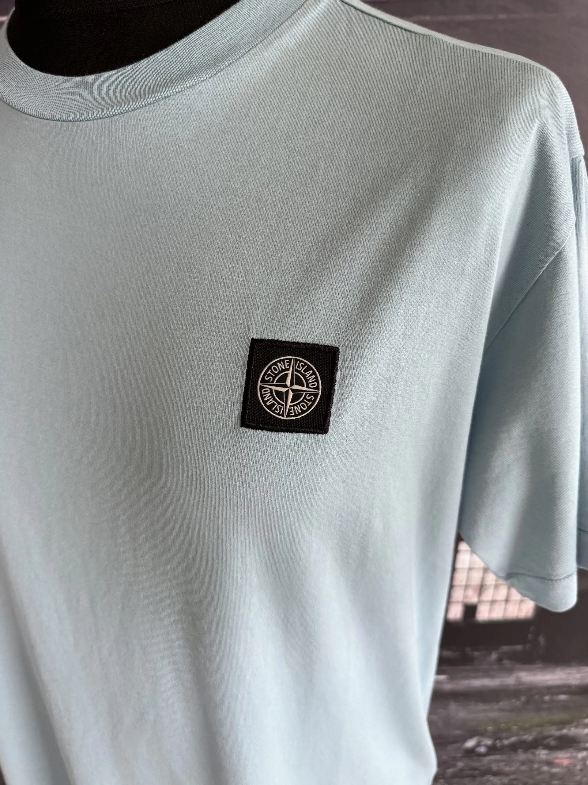 STONE ISLAND PATCH T SHIRT