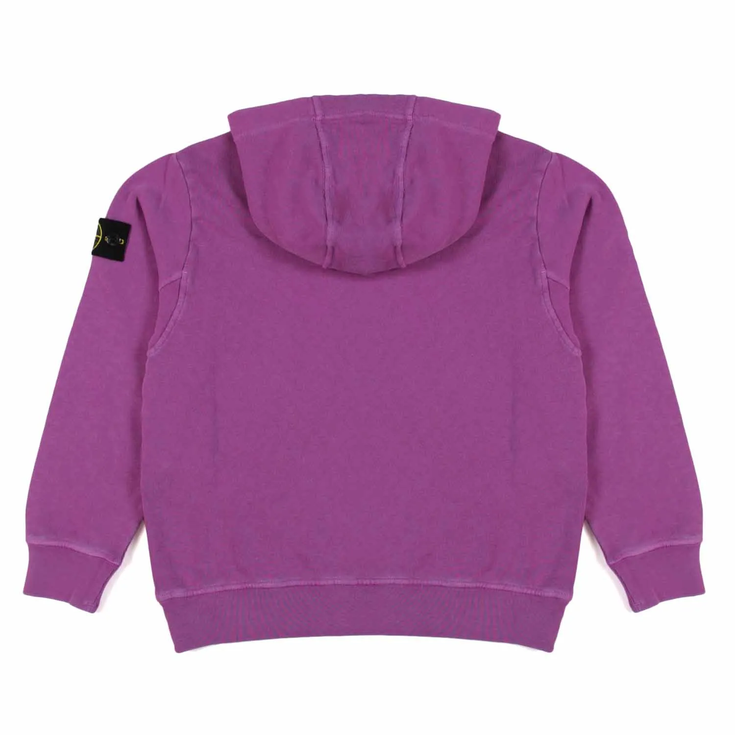 Stone Island Purple Sweatshirt With Hood For Child And Teen