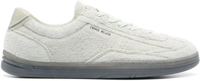 Stone Island ROCK suede sneakers Green