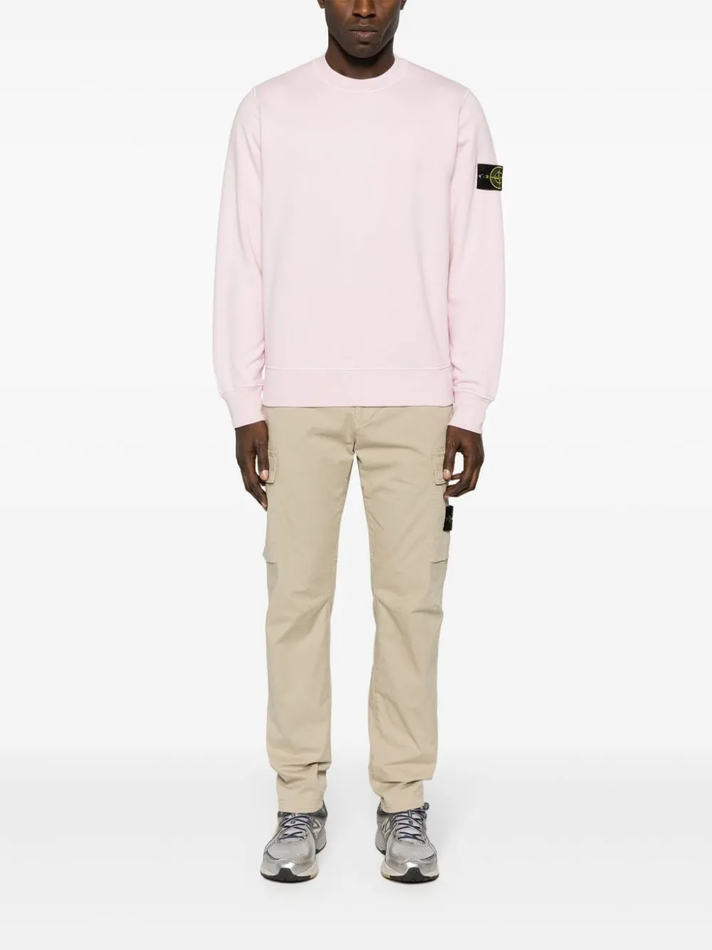 Stone island - Sweat pink 63051