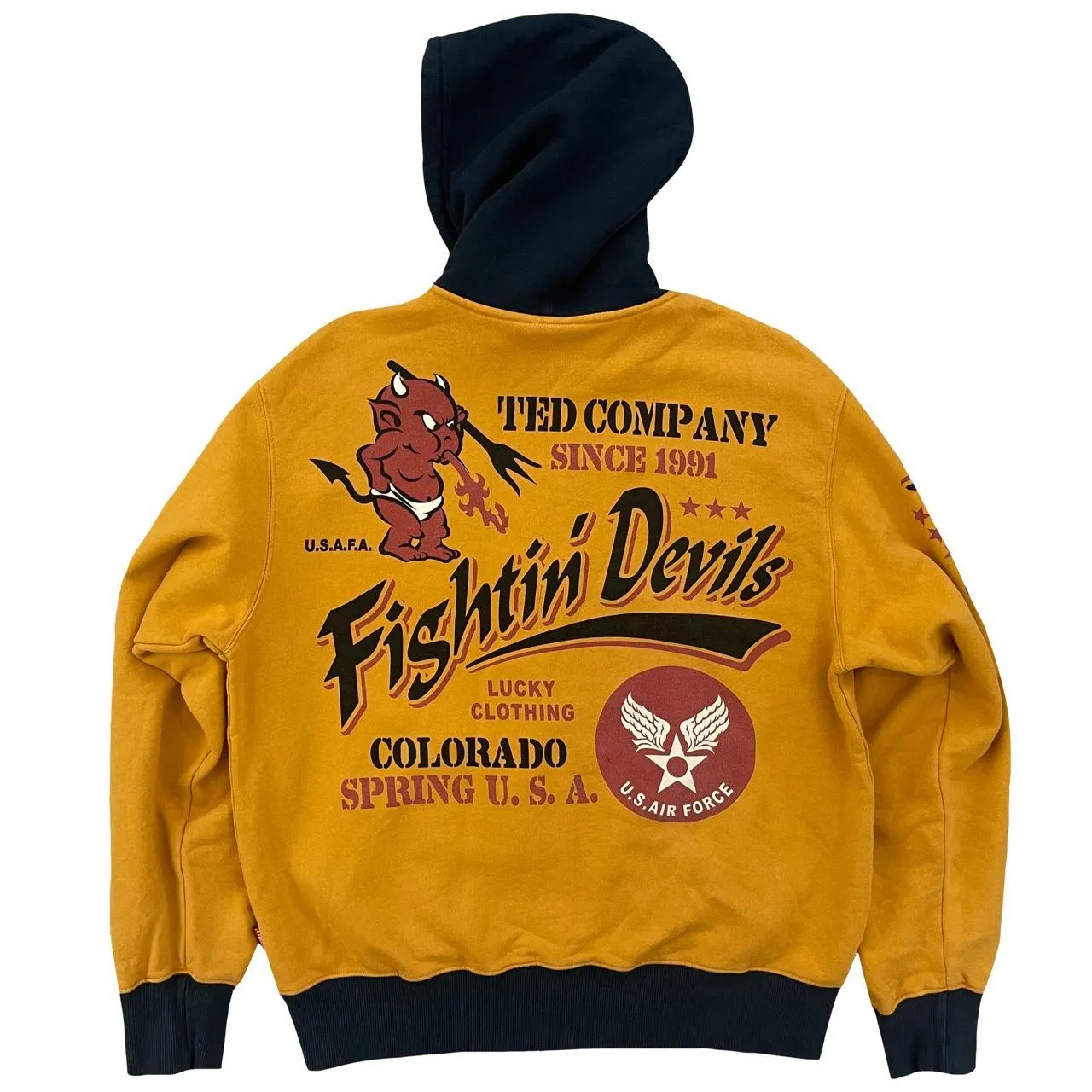 Tedman's Lucky Red Devil Hoodie