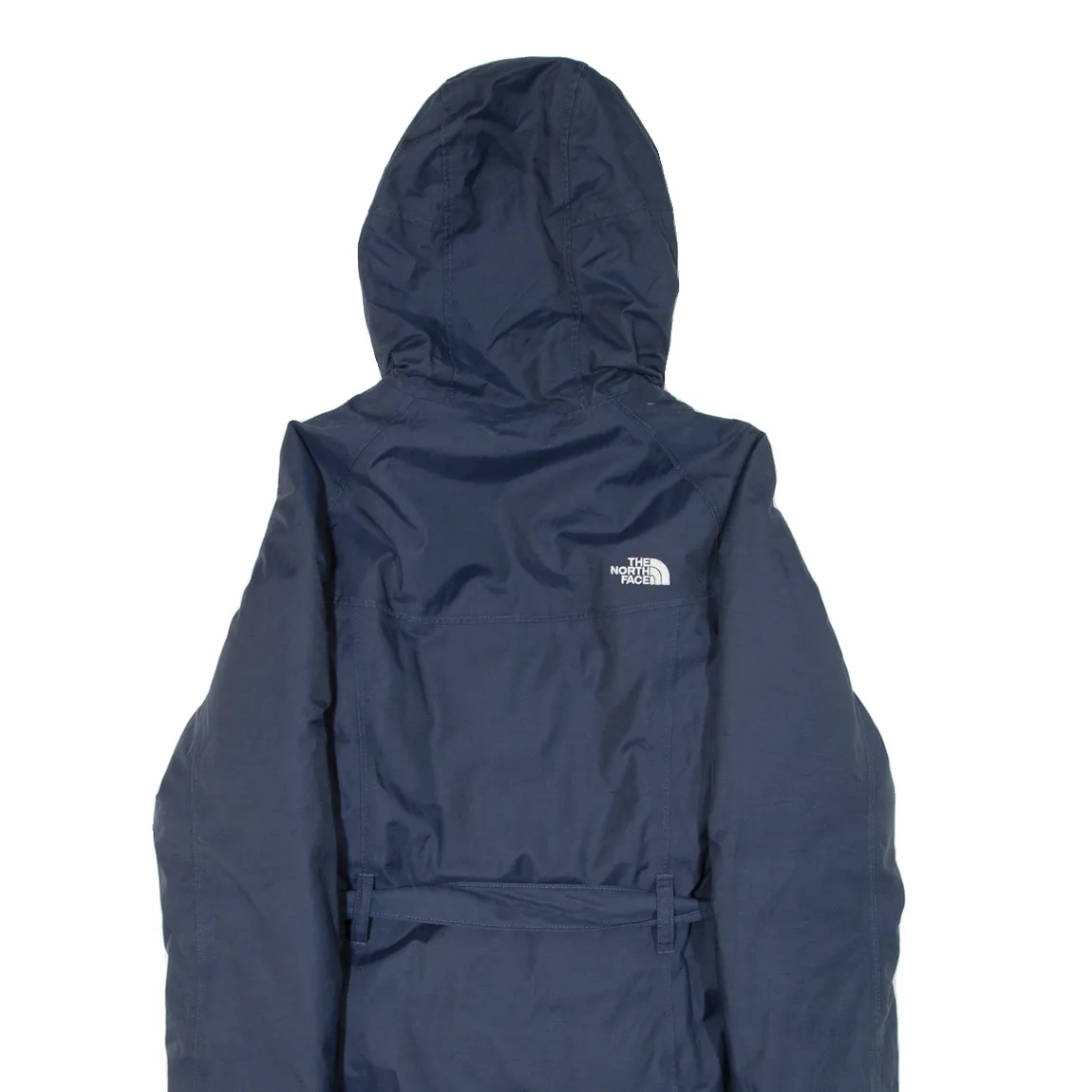 THE NORTH FACE DryVent Insulated Womens Parka Coat Blue Hooded XS