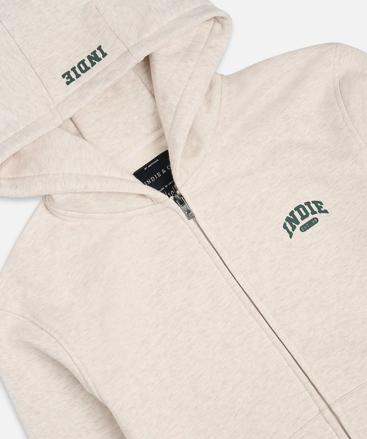 The Stateside Hoodie - Wheat/Green