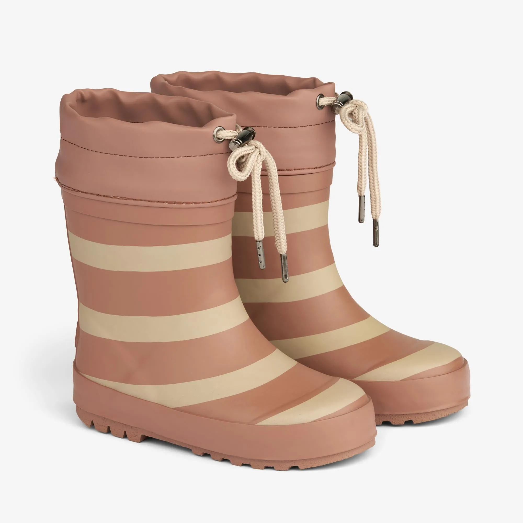 Thermo Rubber Boot Print - old rose stripe