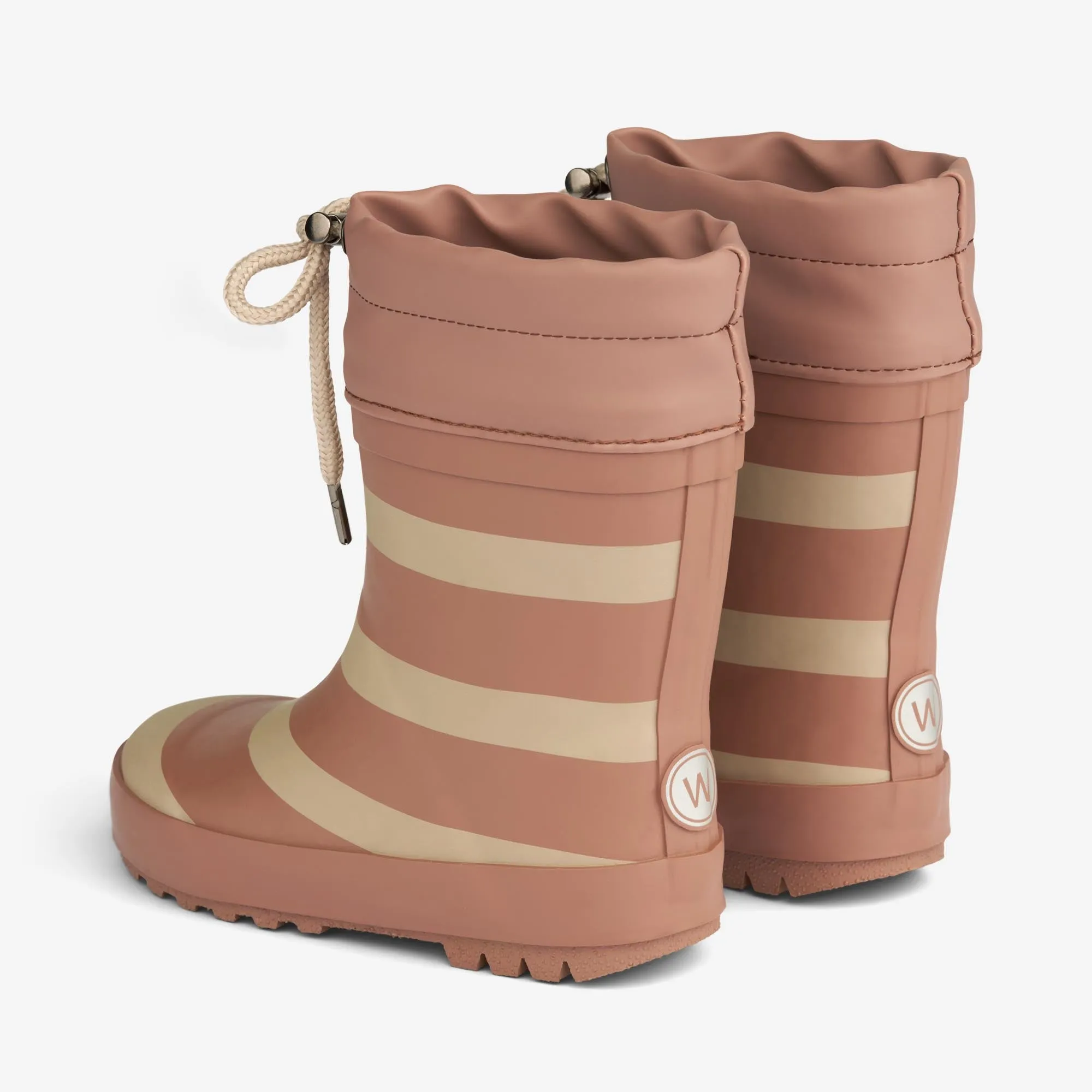 Thermo Rubber Boot Print - old rose stripe