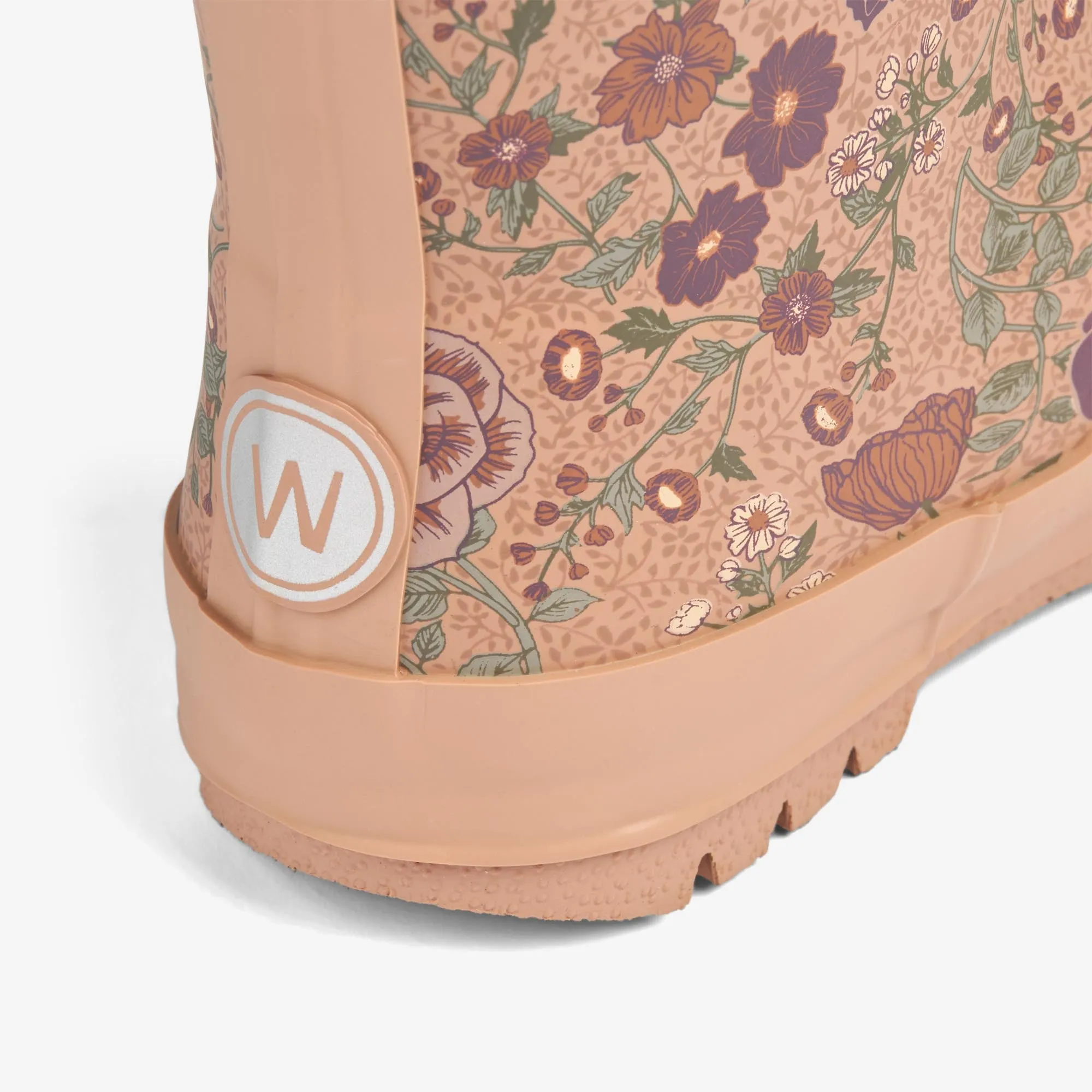 Thermo Rubber Boot Print - rose dawn flowers