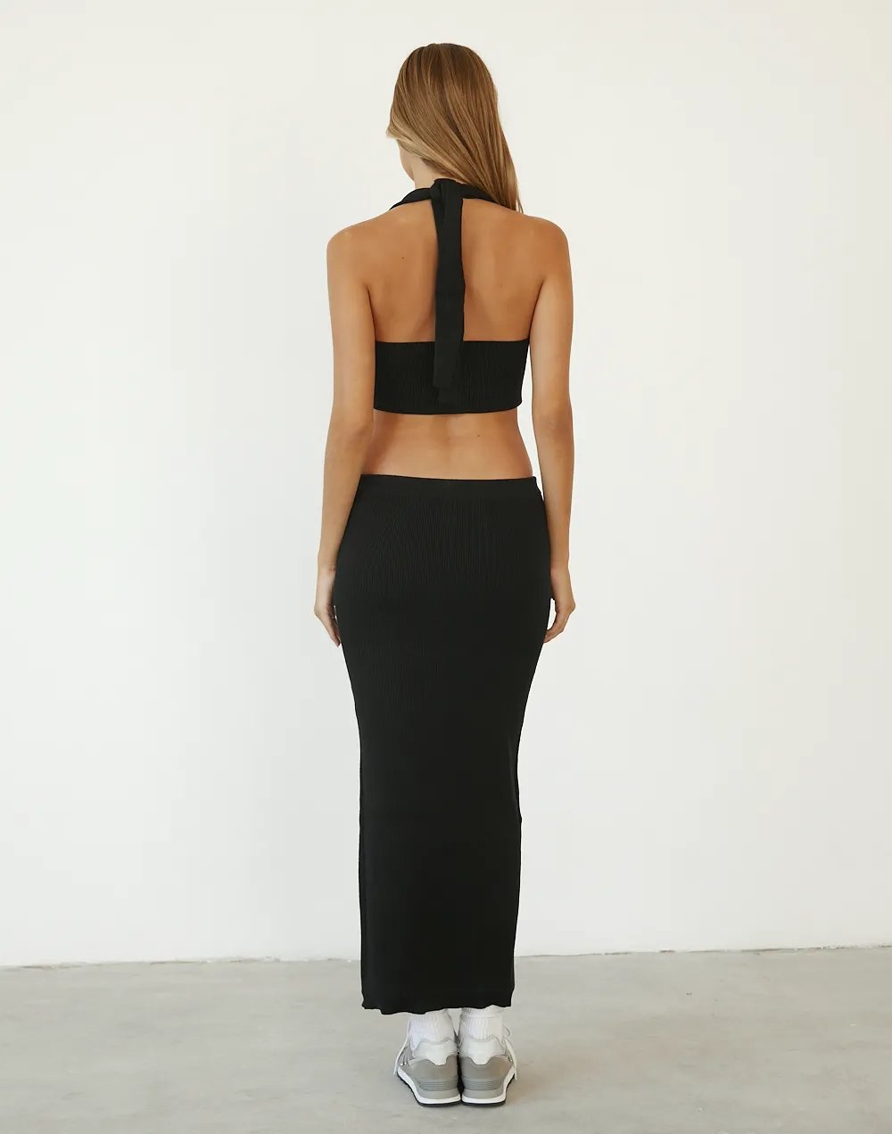 Tienna Maxi Skirt (Black)