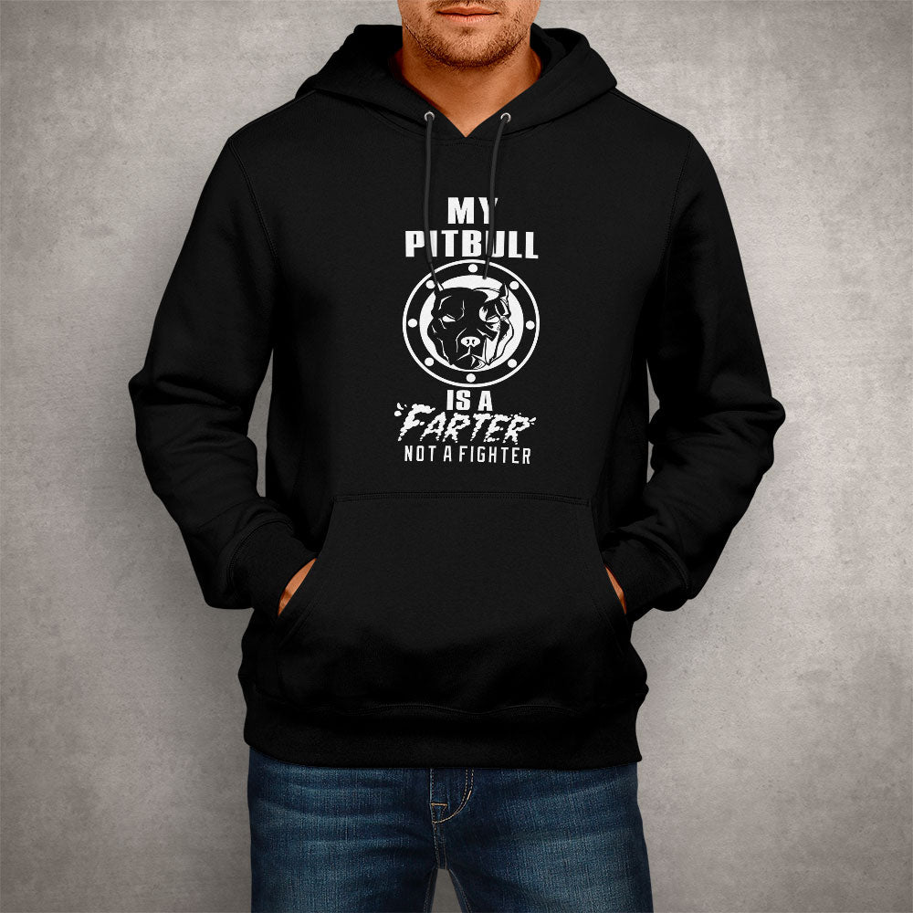 Unisex Hoodie Pitbull is a Farter