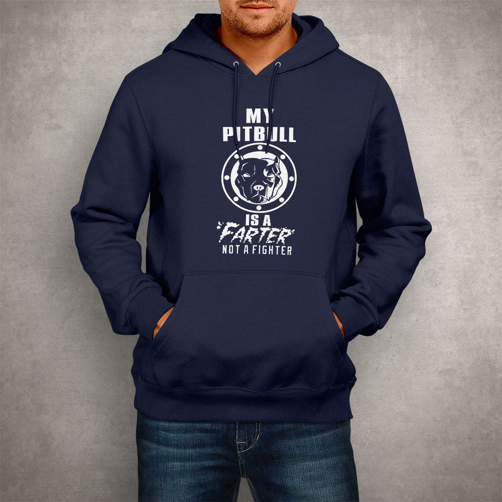 Unisex Hoodie Pitbull is a Farter