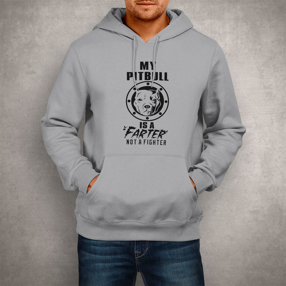 Unisex Hoodie Pitbull is a Farter