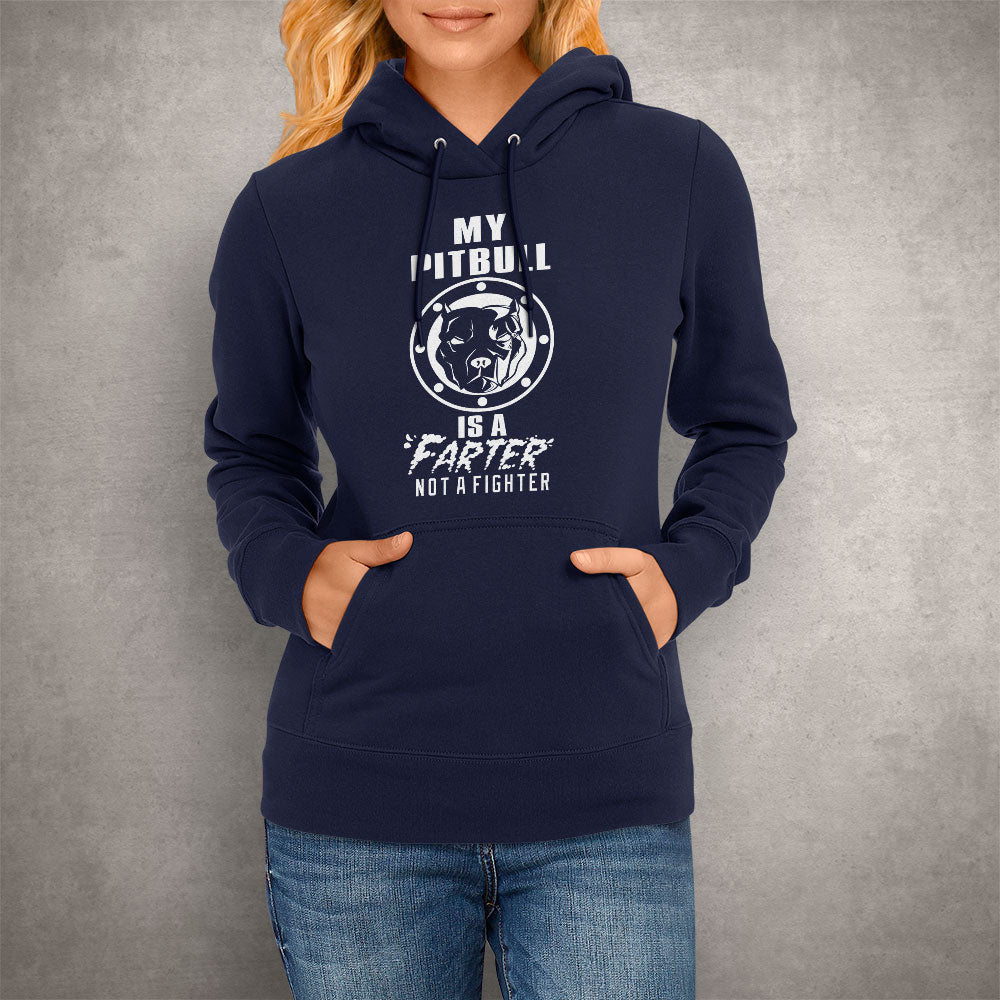 Unisex Hoodie Pitbull is a Farter