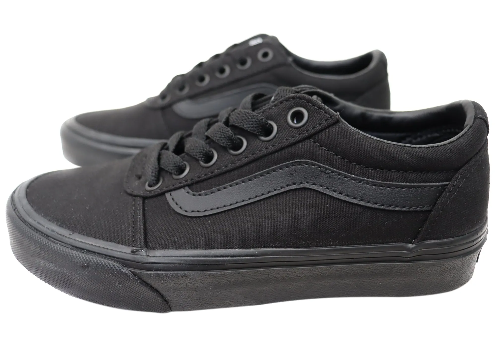 Vans Mens Ward Comfortable Lace Up Sneakers