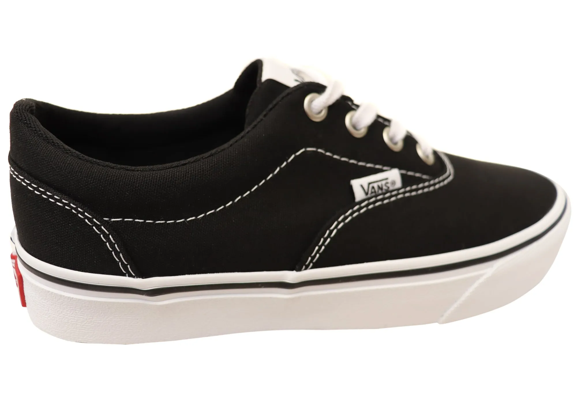 Vans Womens Doheny Comfortable Lace Up Sneakers