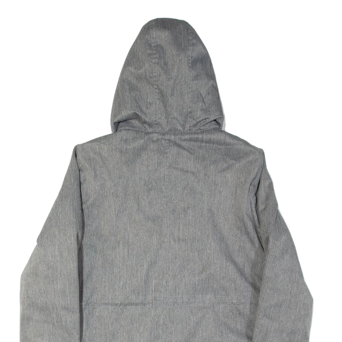 VANS Womens Parka Coat Grey Hooded L