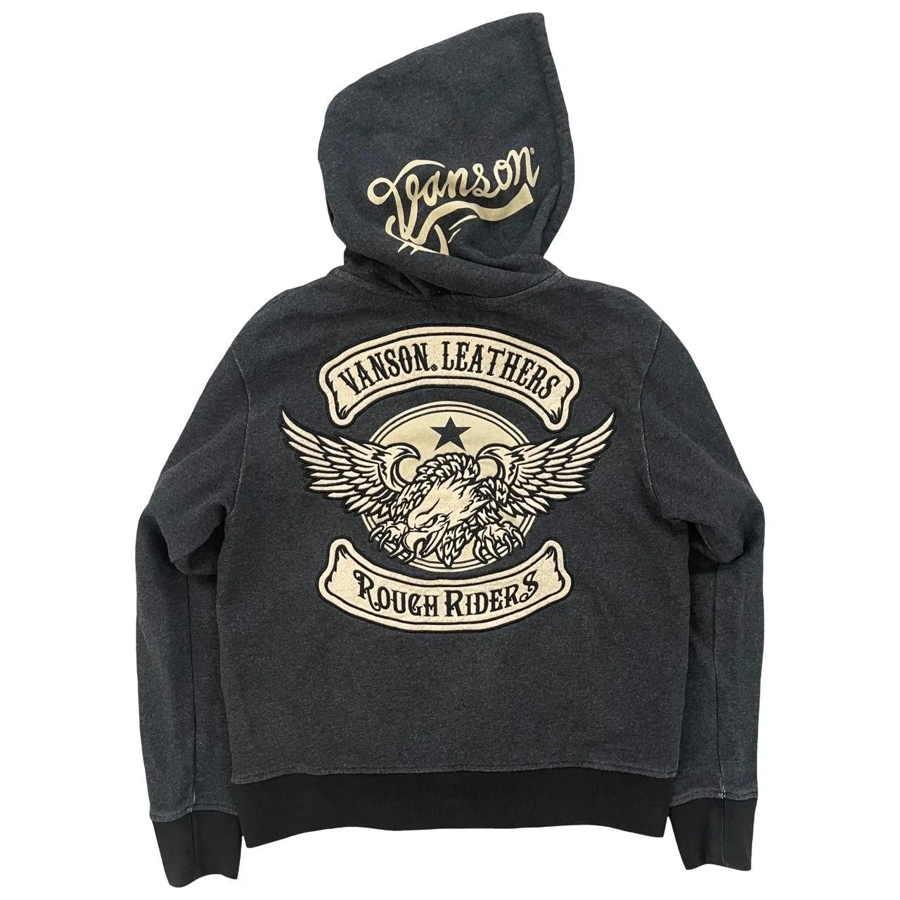 Vanson Leathers Rough Riders Hoodie