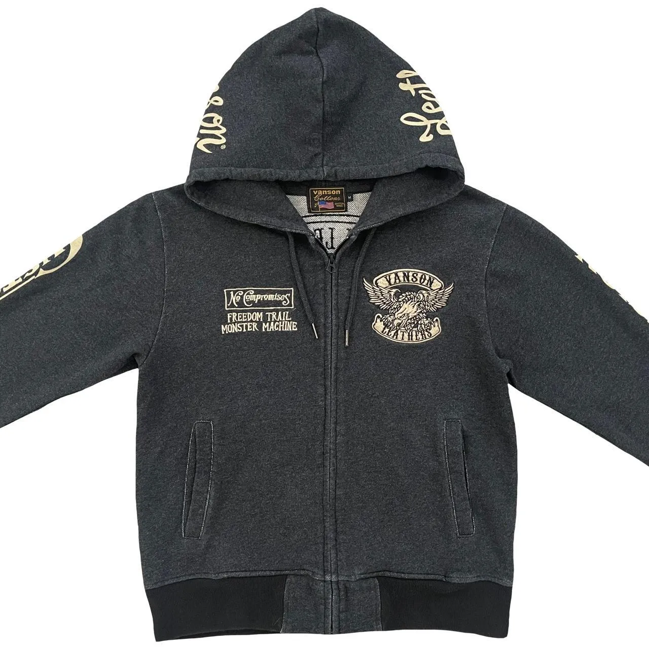 Vanson Leathers Rough Riders Hoodie