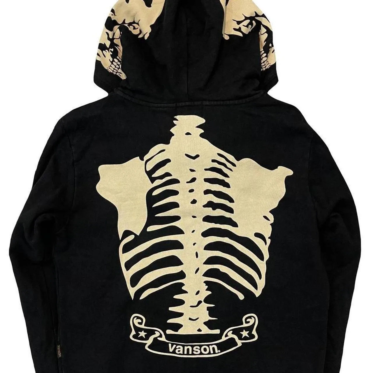 Vanson Skeleton Hoodie