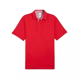 Volition Flag Trim Golf Polo