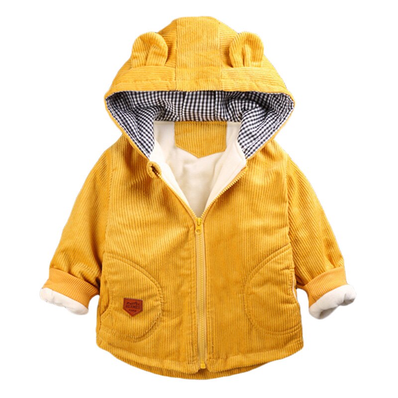 Warm Hooded Outerwear Coat