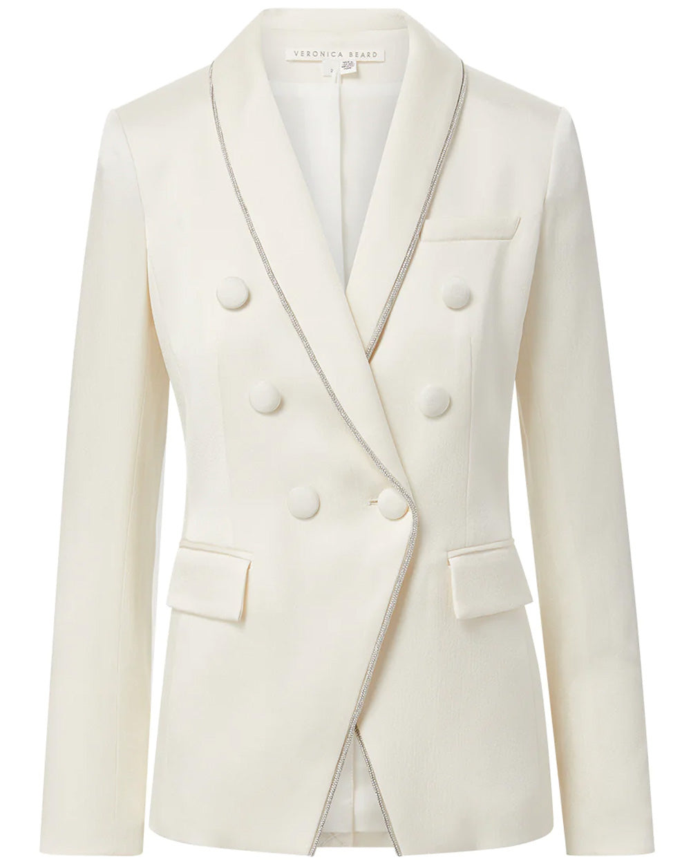 Winter White Jagger Dickey Jacket