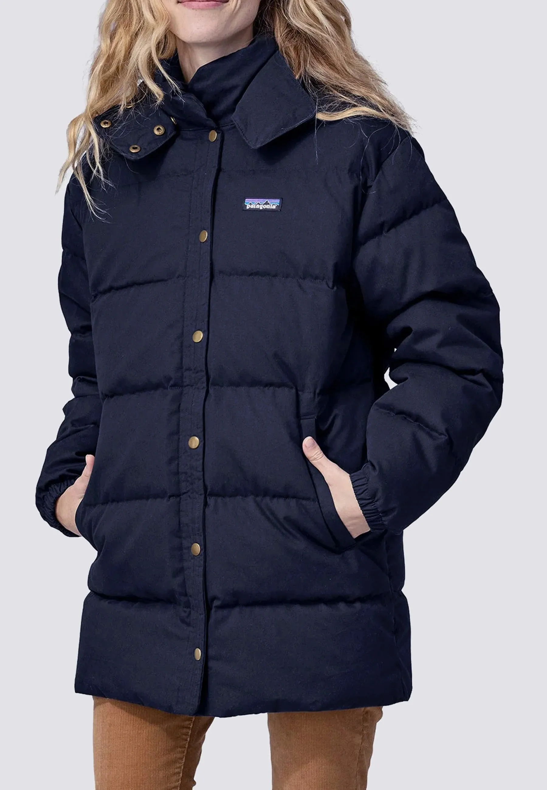 Women's Cotton Down Parka - Pitch Blue