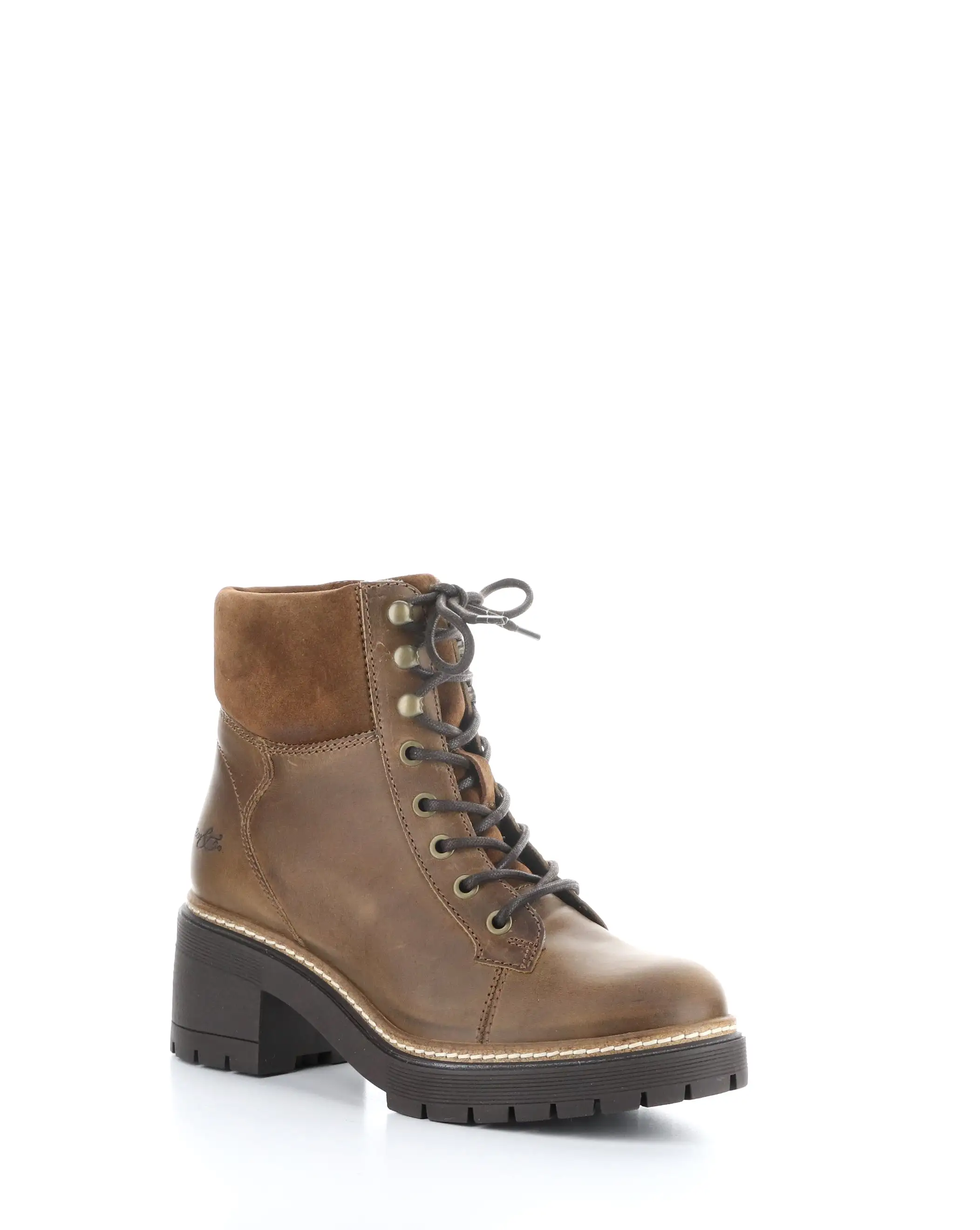 ZOA CAMEL/REDWOOD Round Toe Boots